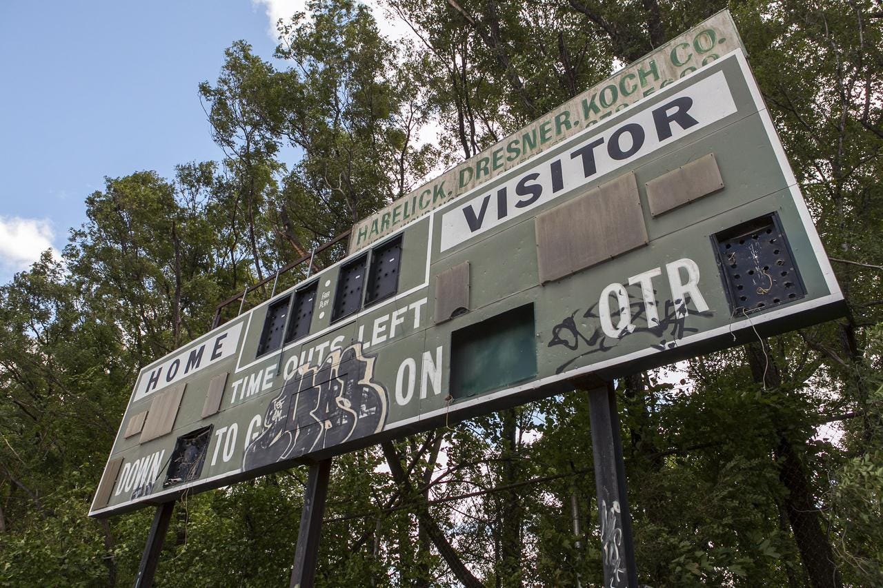 Where is the on-deck circle?' After 26 years, Hinchliffe Stadium