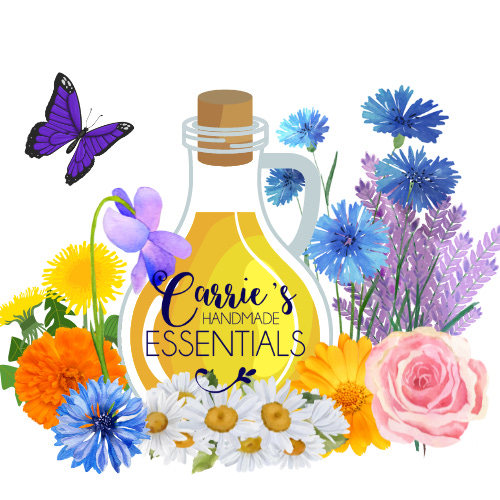 Plants, flowers, oils and whimsy logo