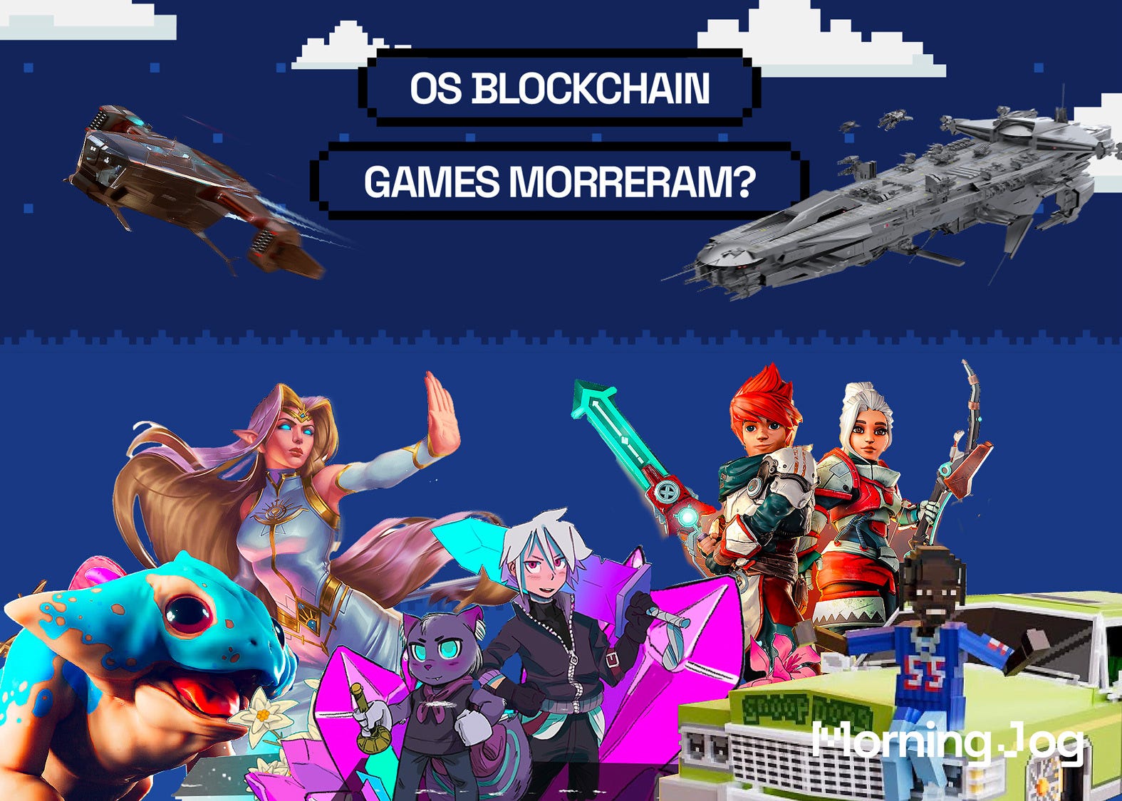 O que é NFT nos jogos? Mercados de Jogos Cripto em Blockchain