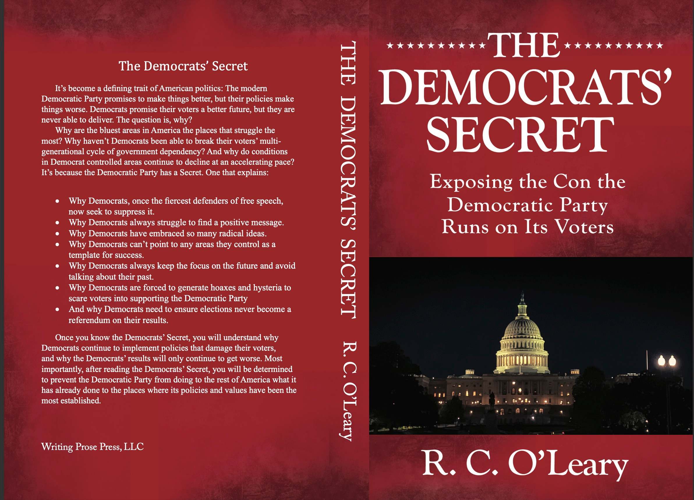 Newly Released The Democrats Secret by RC OLeary