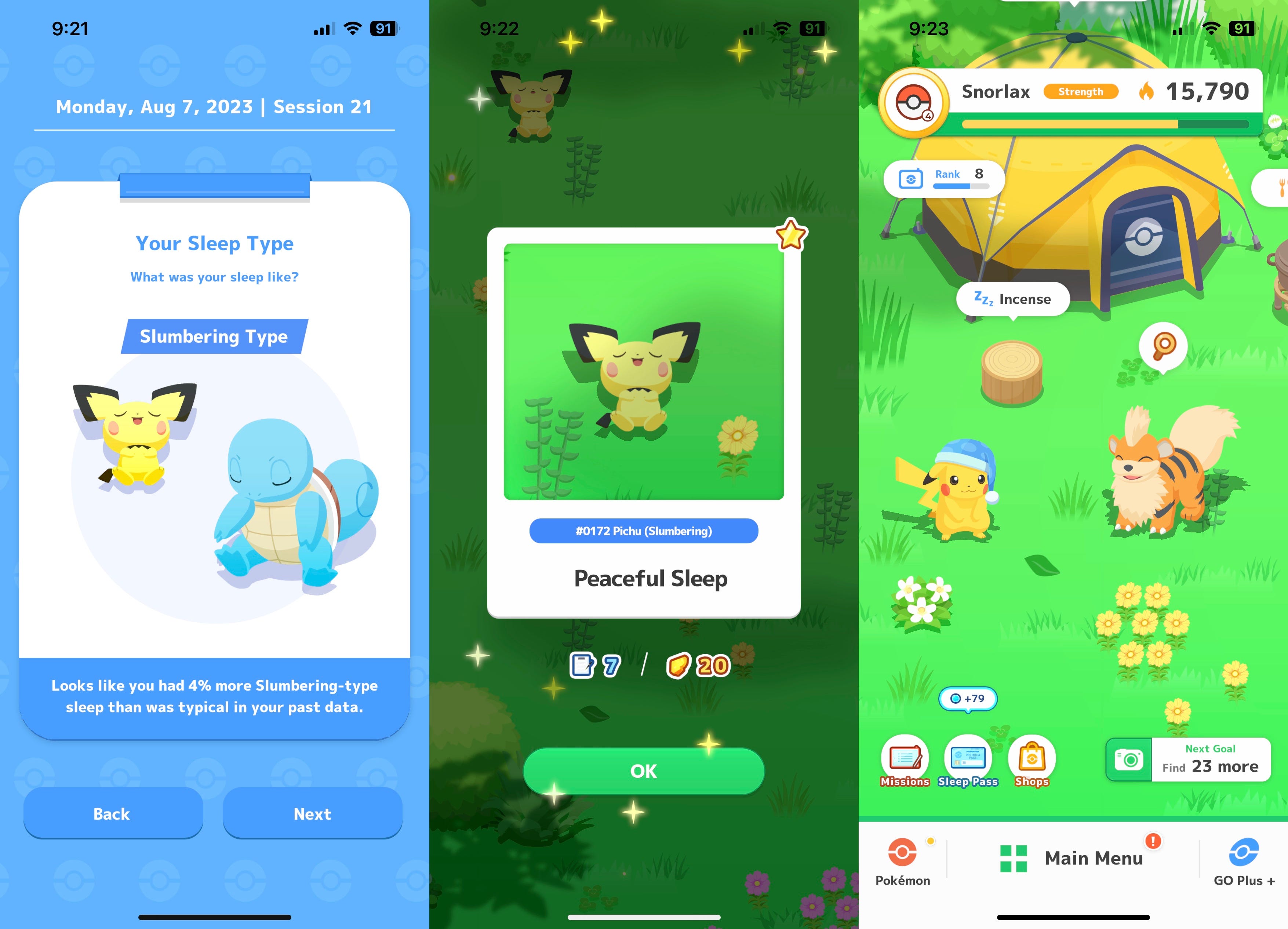 Pokemon Sleep Is A New Mobile Game That Tracks Your Sleep