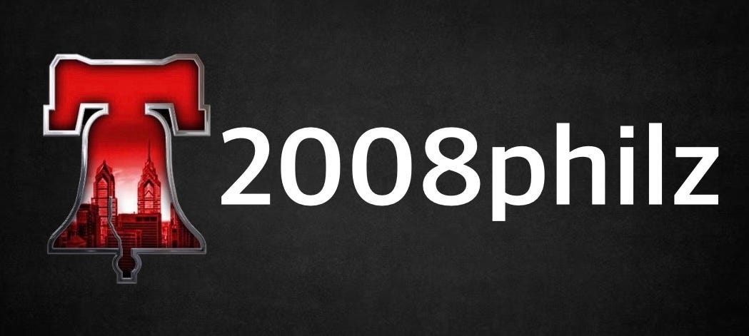 Through 116 games: 2023 Phillies: 64-52 2008 Phillies: 63-53 1980 Phillies:  63-53 👀 (h/t 2008Philz/Twitter)