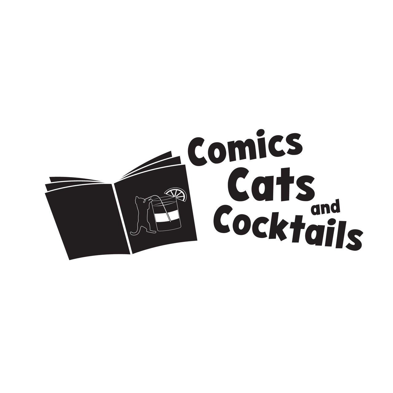 Artwork for Comics, Cats, & Cocktails