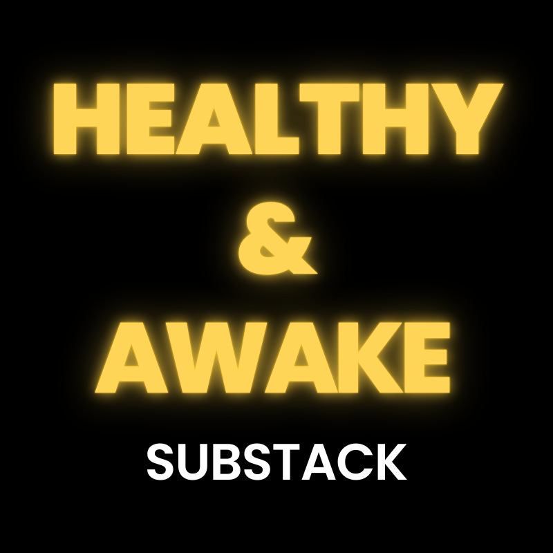 'Healthy & Awake' Substack logo