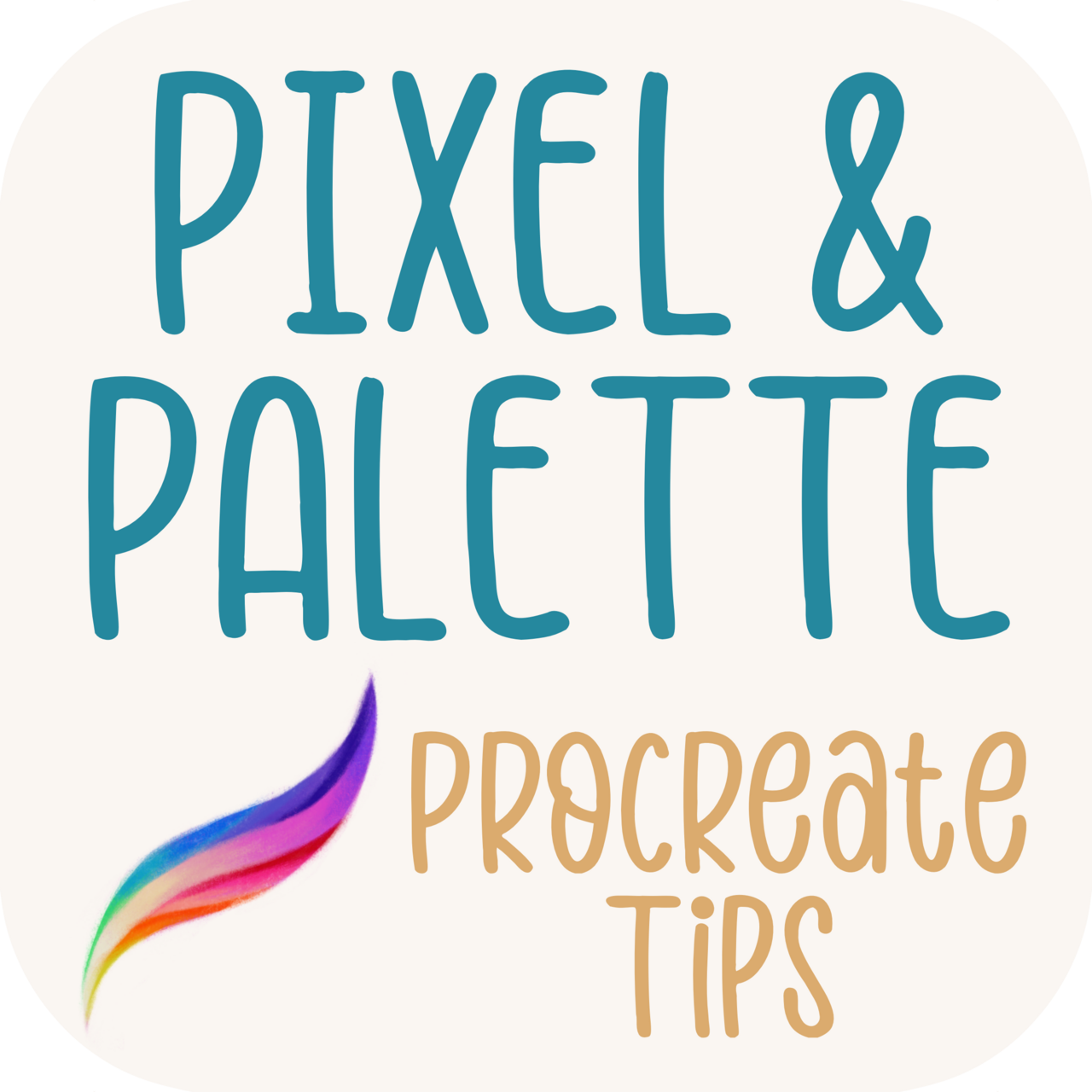 Pixel & Palette Procreate Tips logo