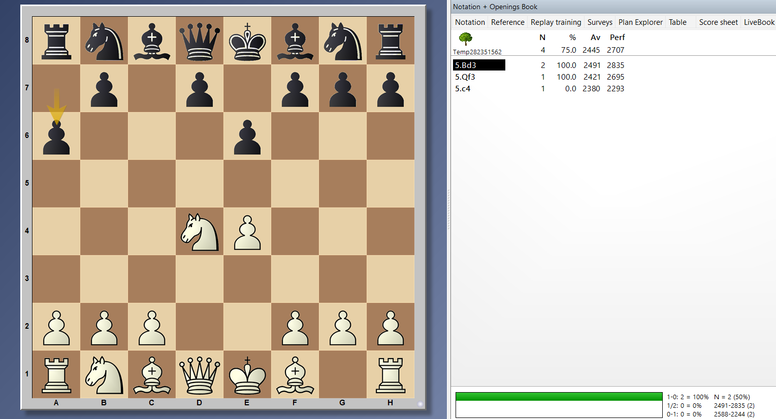 How to prepare for an online chess match (OpeningTree advanced