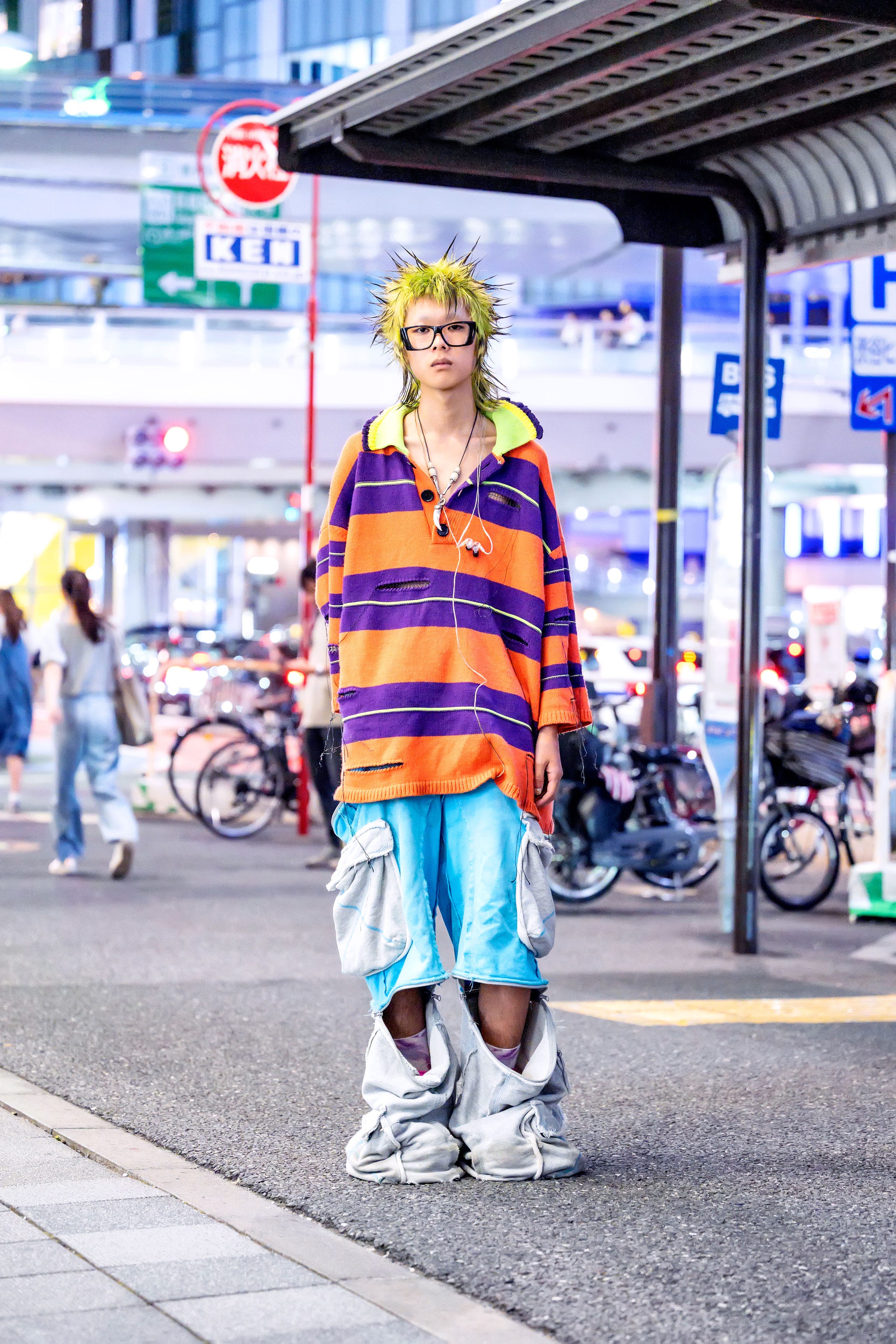 New Wave Style.  Cool street fashion, Japanese street fashion