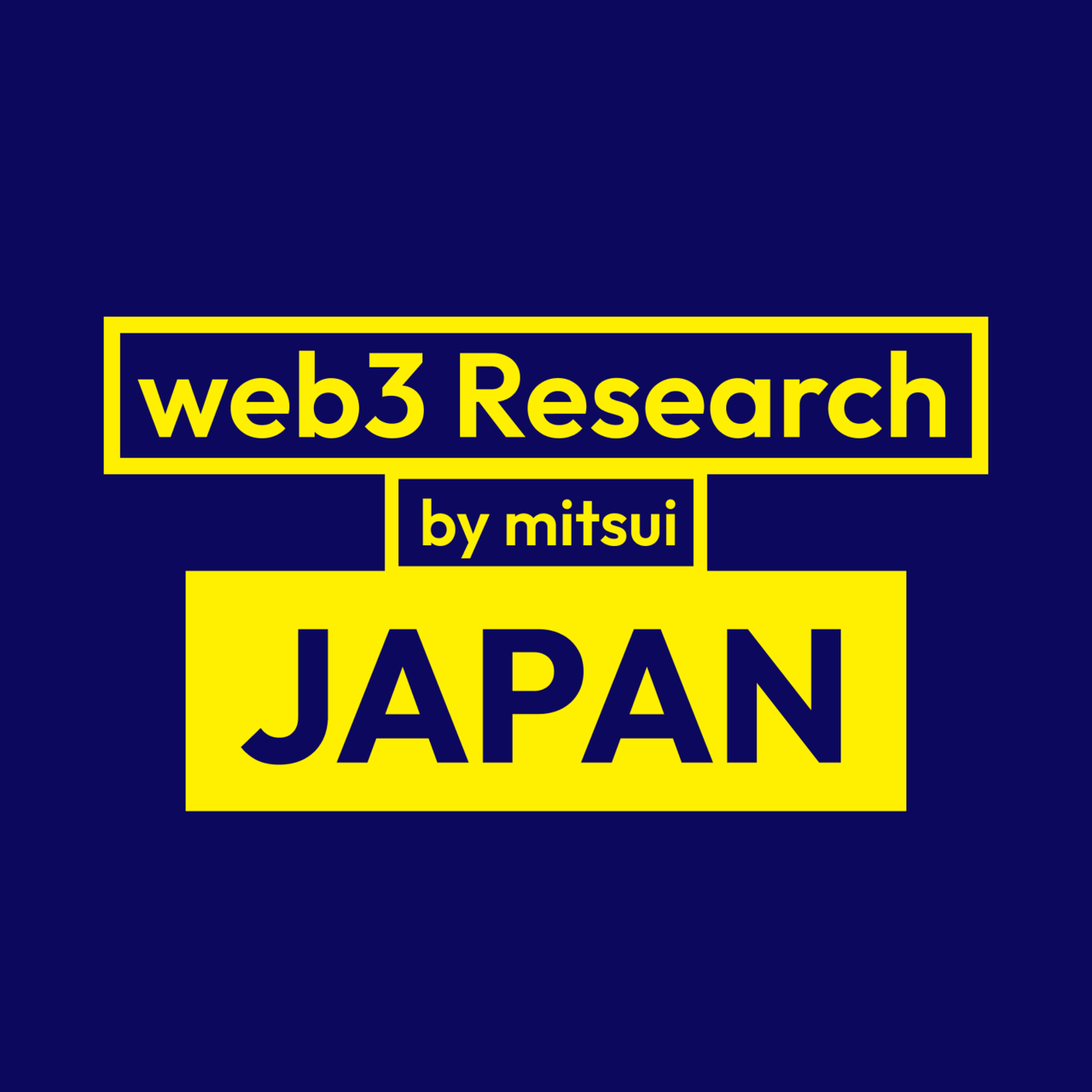 Artwork for web3 Research JAPAN