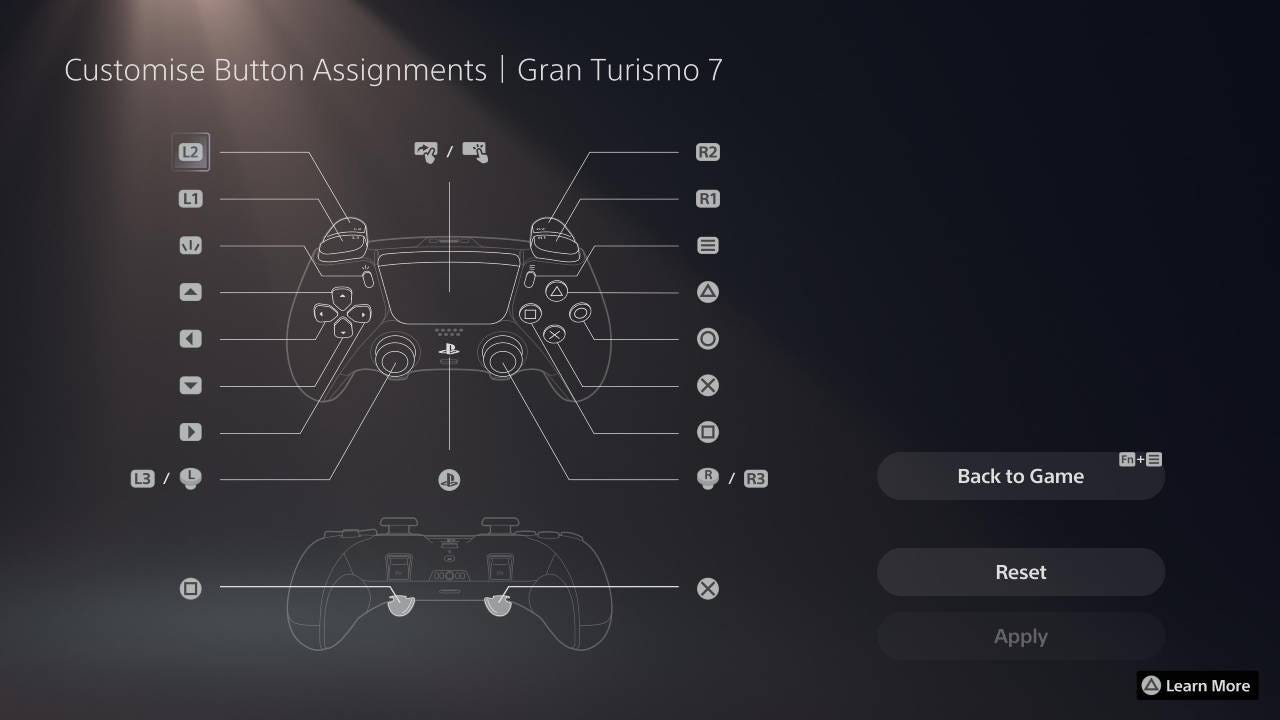 Best DualSense Edge settings for Gran Turismo 7 on PS5