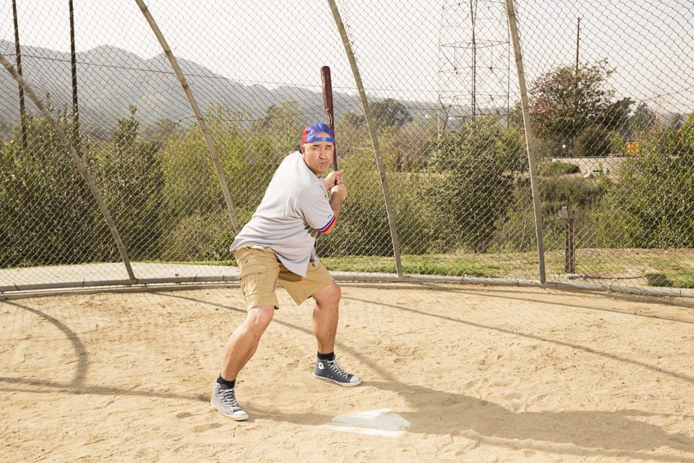 Meet the World's Greatest Batting Stance Imitator