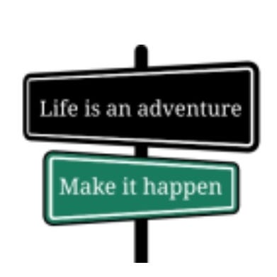 Life is an Adventure! logo