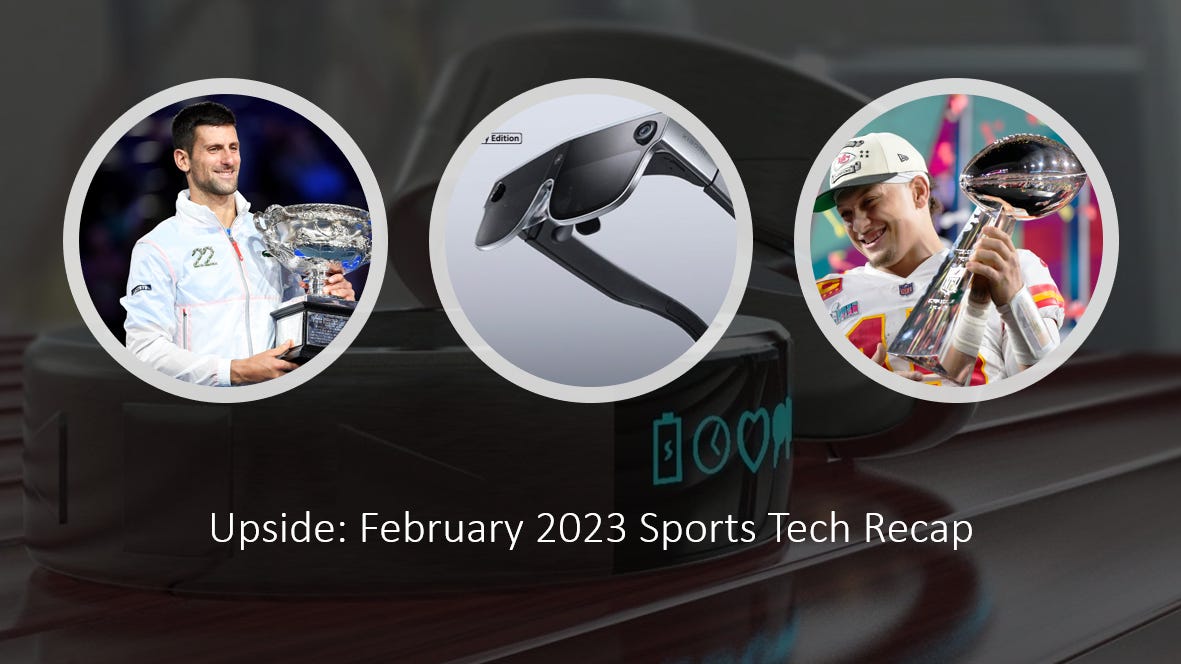 🔎📈 February Recap: Glucose sensing enabled Apple Watch and Samsung Smart  Ring Coming. $538M Raised From Sports Tech Startups (84% came from  Connected Fitness startups).
