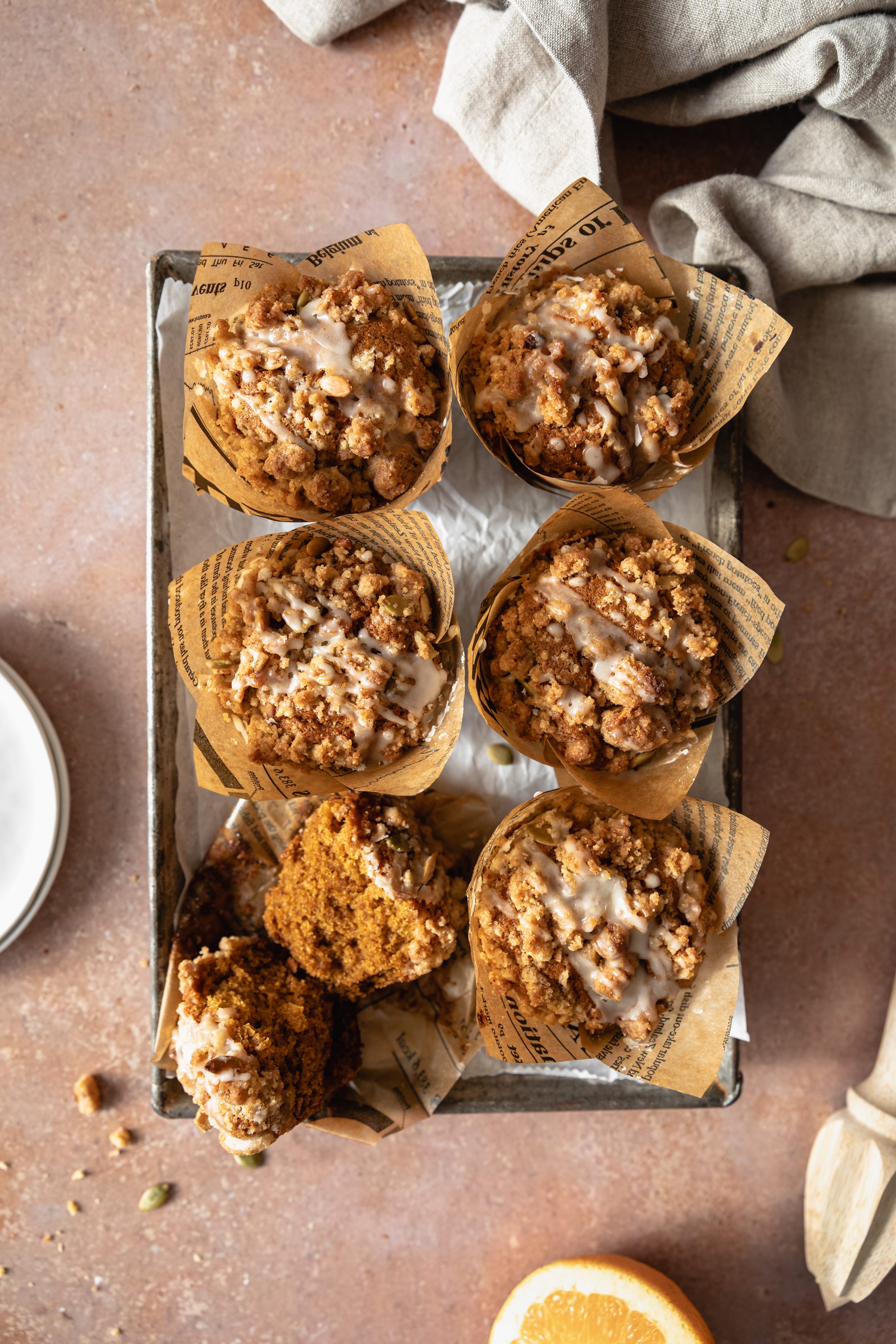 Fall Muffins - by Matt Ricotta - Baking Daze