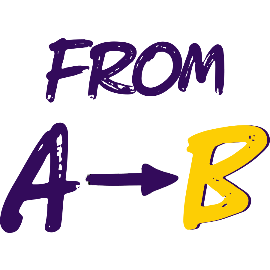 From A to B logo