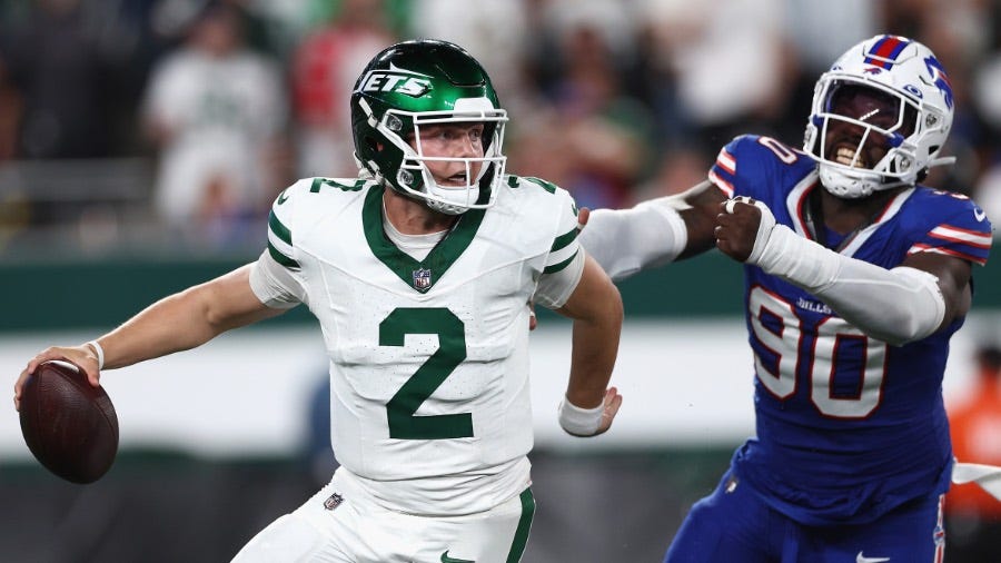 Grading every Zach Wilson throw vs. Buffalo Bills