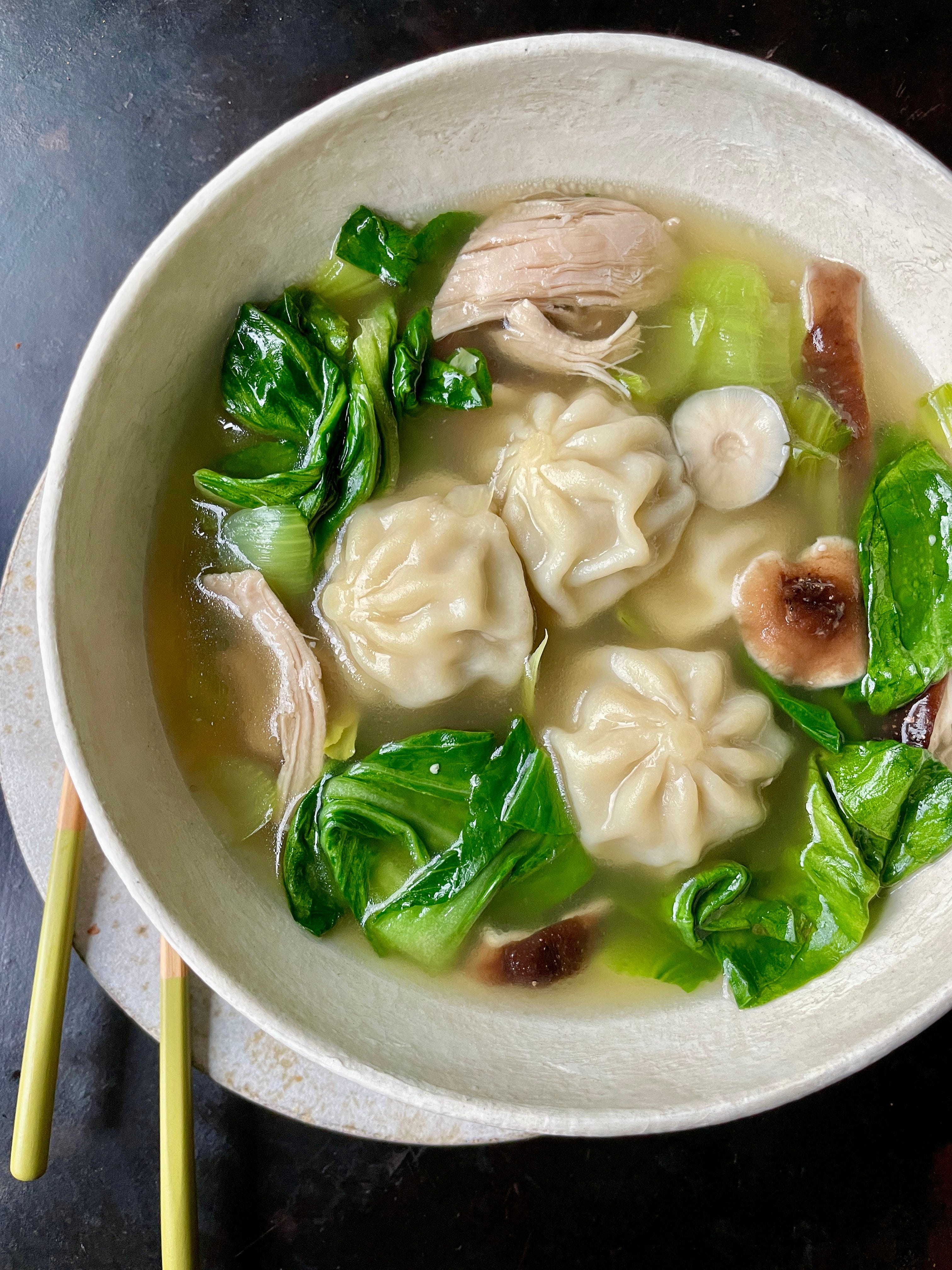 Quick & Easy Wonton Soup Recipe - Belly Full