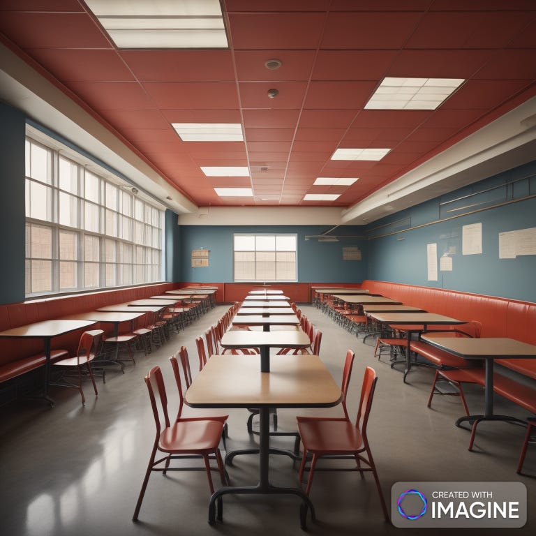Lexica - Empty restaurant in anime style
