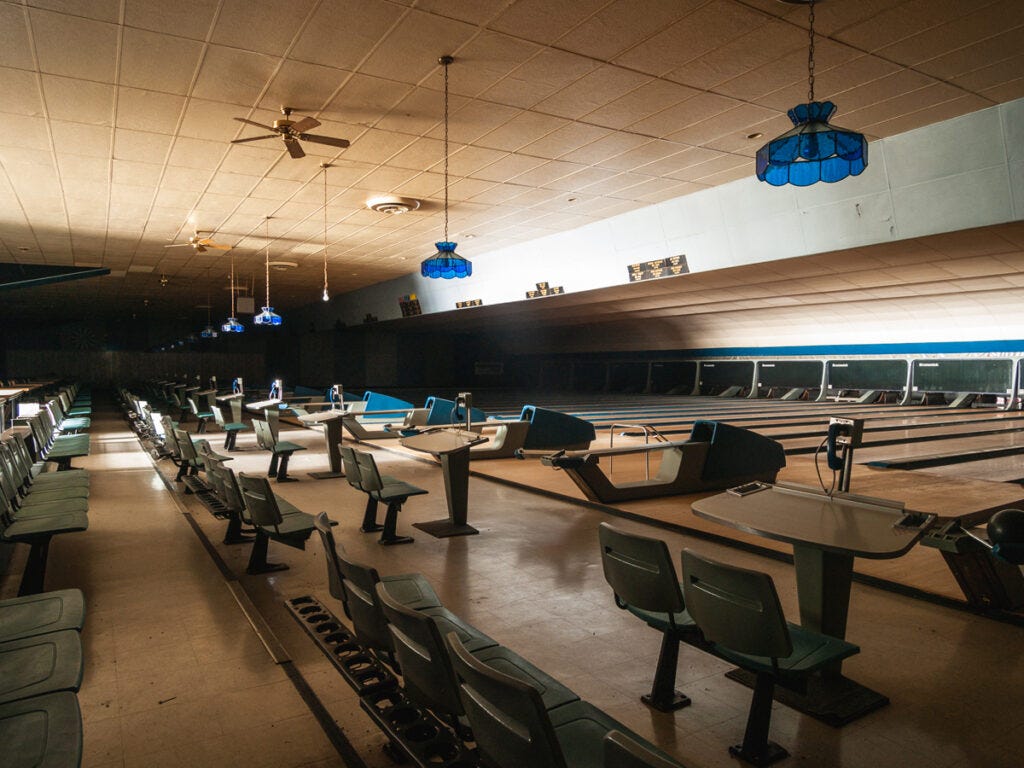 An Abandoned Bowling Alley Untouched For Years