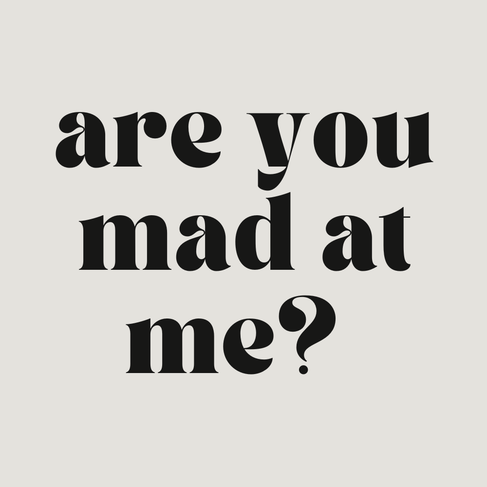 Are You Mad At Me? from Liana Gergely