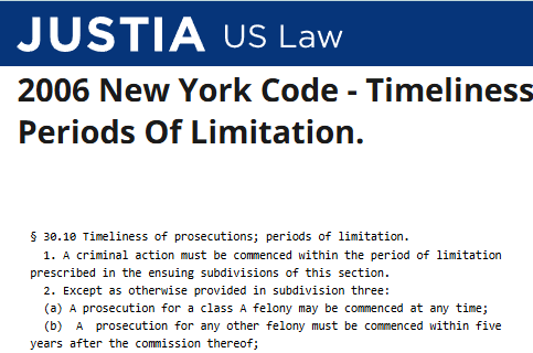 Everything you need to know about the criminal statute of 