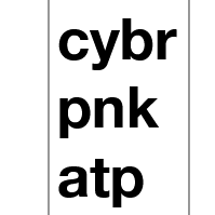 CYBRPNK ATP \ud83d\udc8a