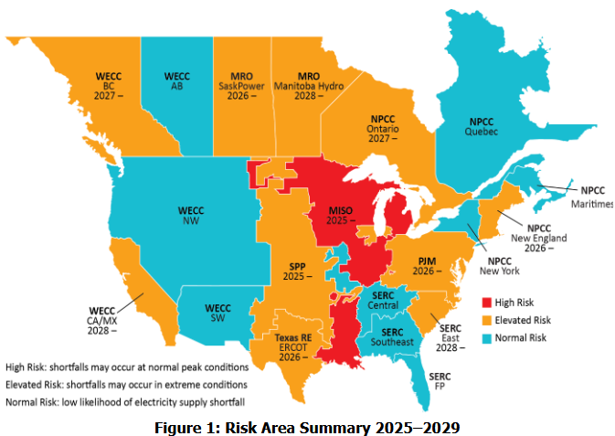NERC&rsquo;s long term assessment spotlights MISO.