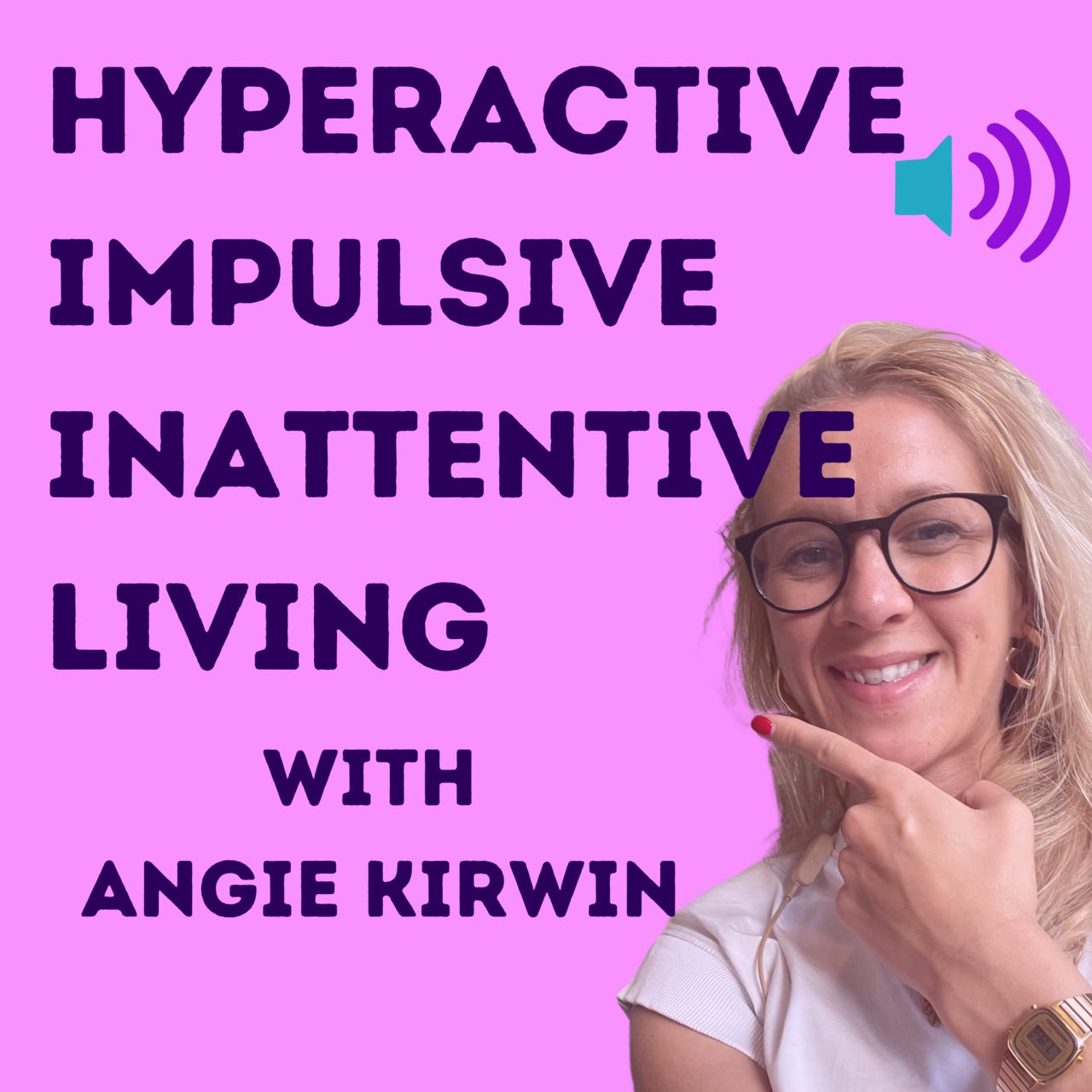 Hyperactive, Impulsive, Inattentive Living logo