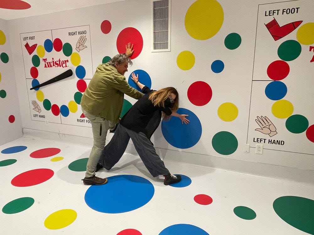 Twister Game Room TWA Hotel