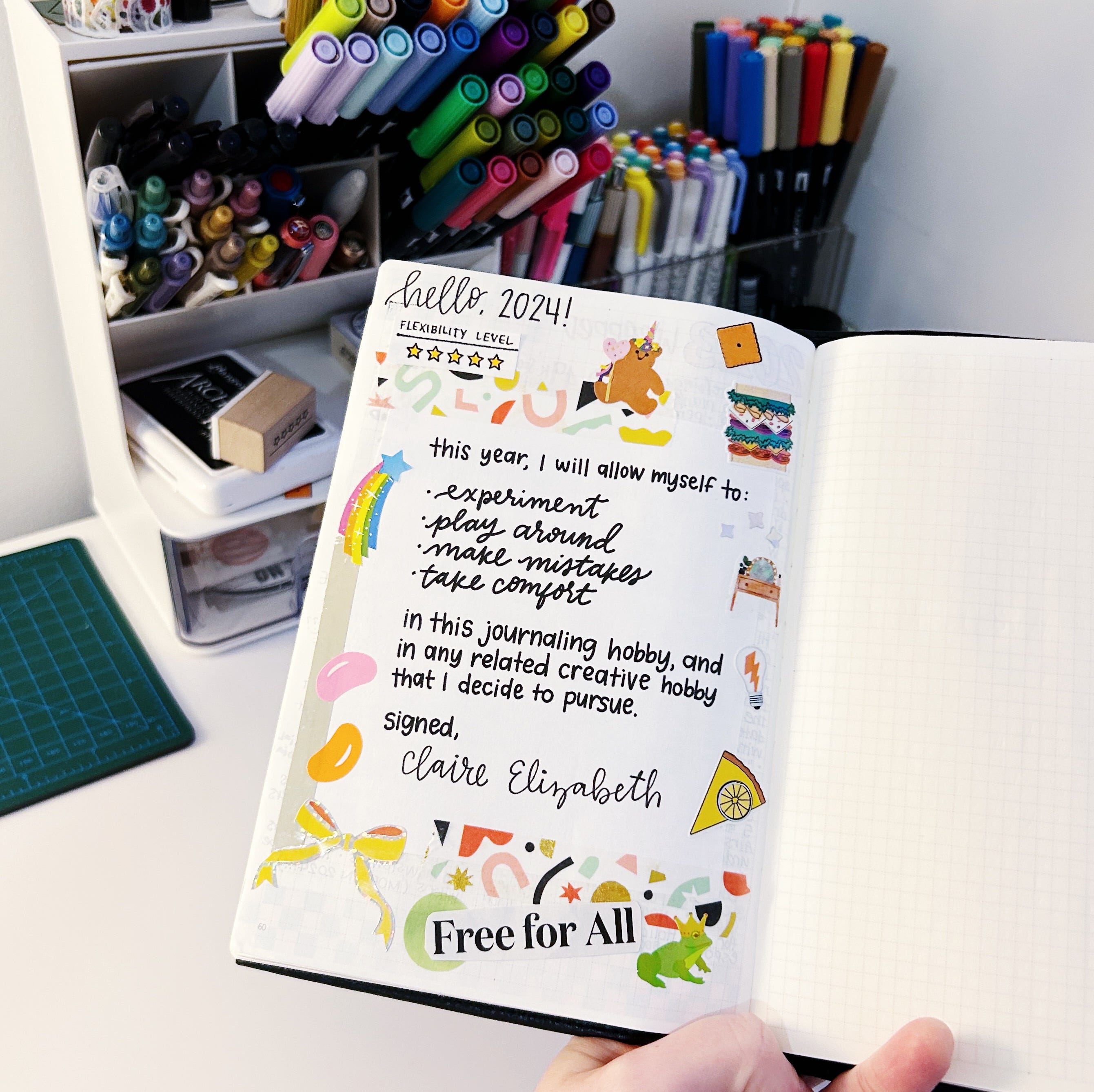 Journal With Me-Journaling Sticker Sheet