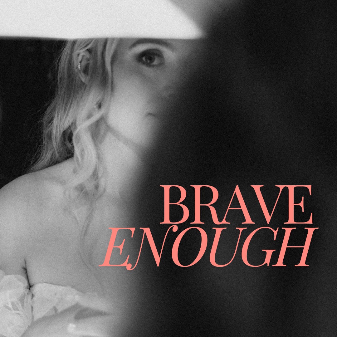 BRAVE ENOUGH logo