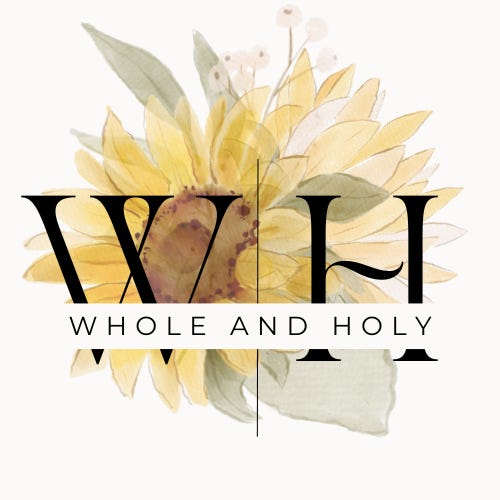 Artwork for Whole and Holy