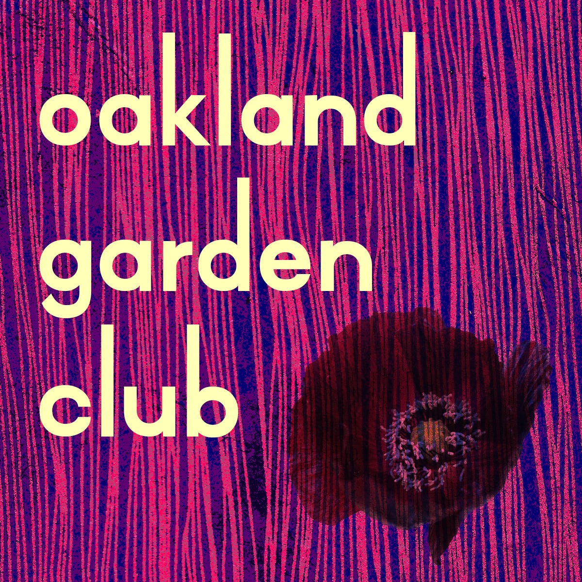 Artwork for oakland garden club