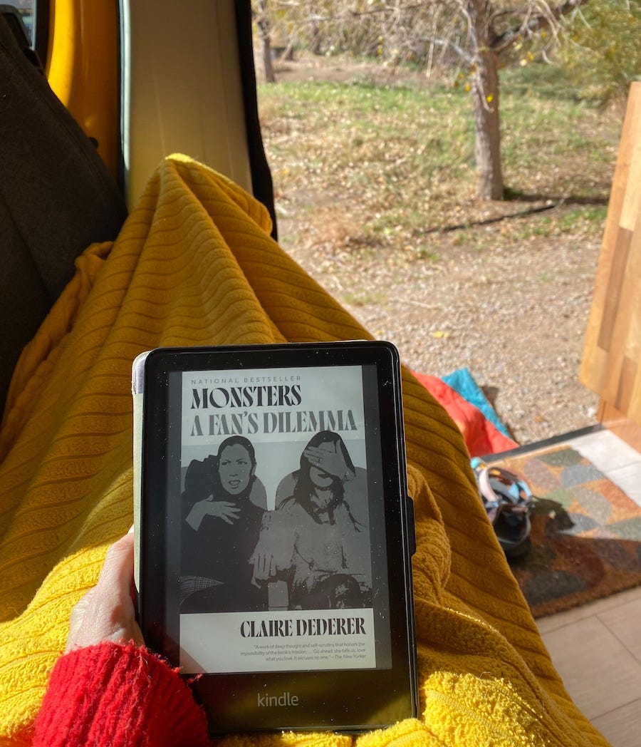 Notes on Monsters: A Fan's Dilemma by Claire Dederer