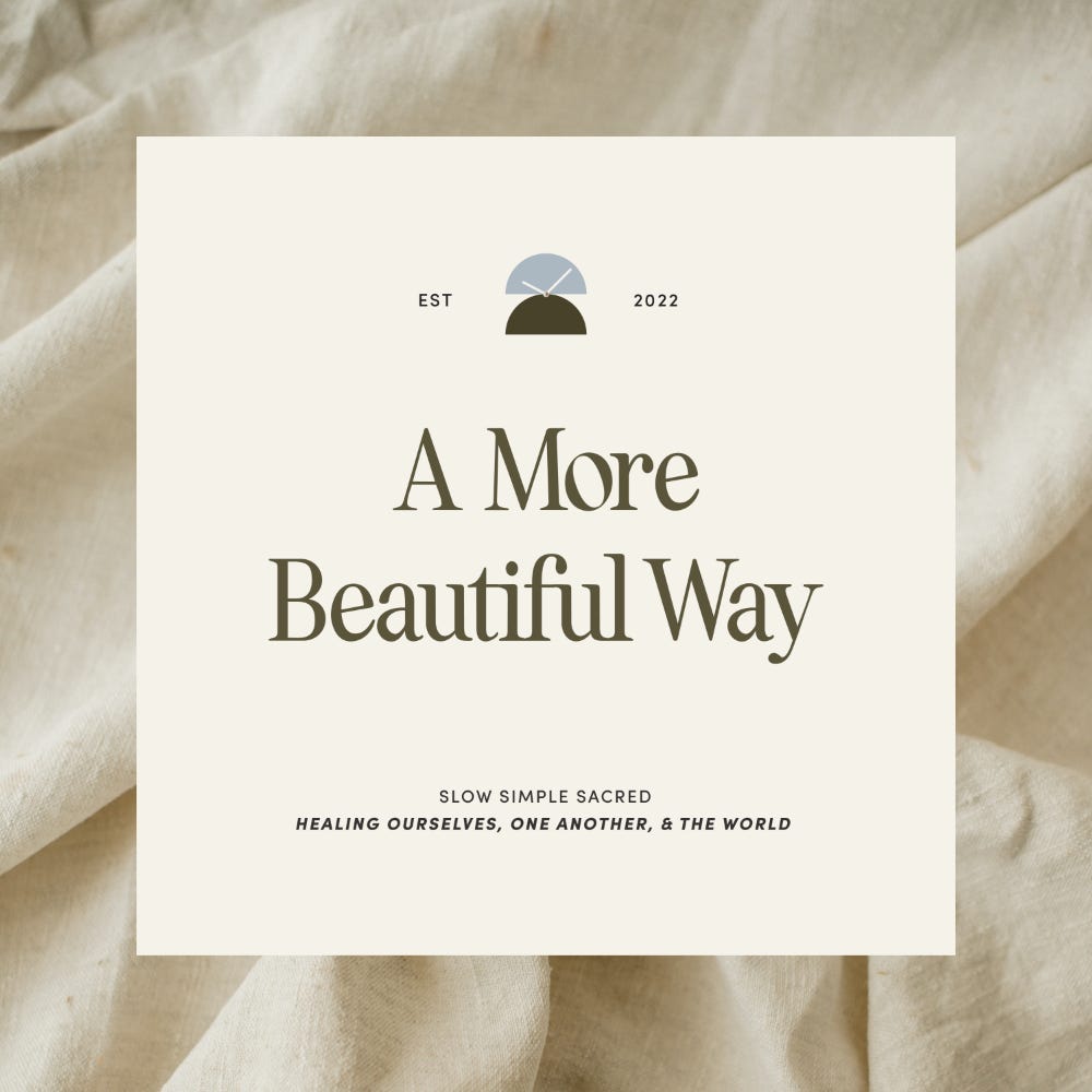 A More Beautiful Way  logo