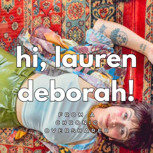 hi, lauren deborah! logo