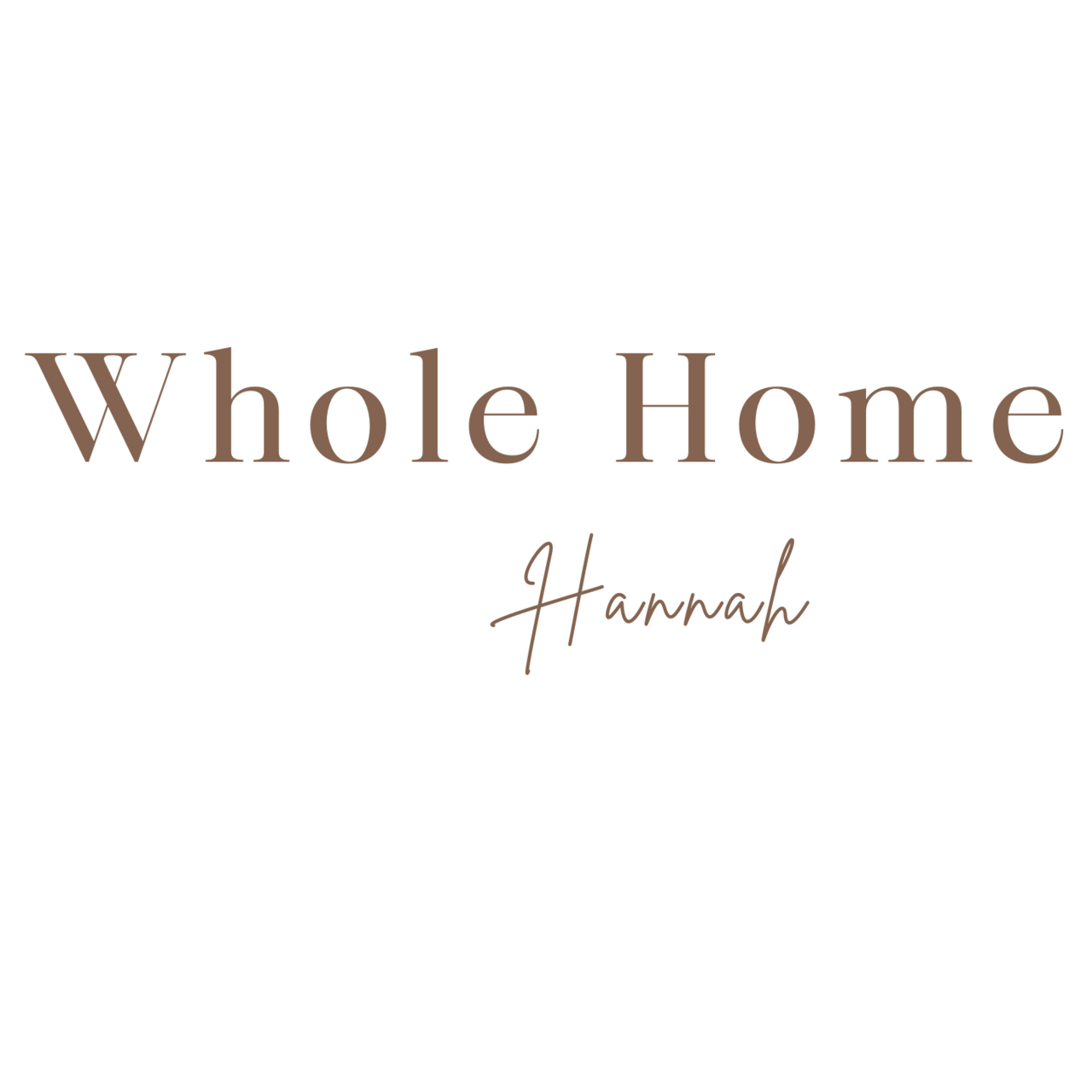 Whole Home Hannah logo