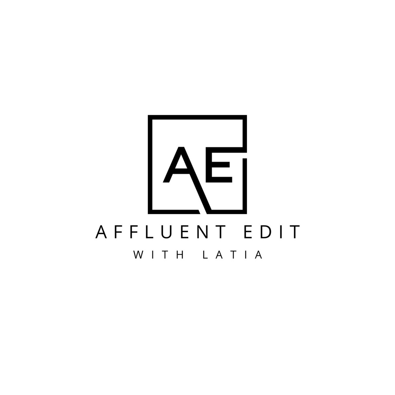 The Affluent Edit logo