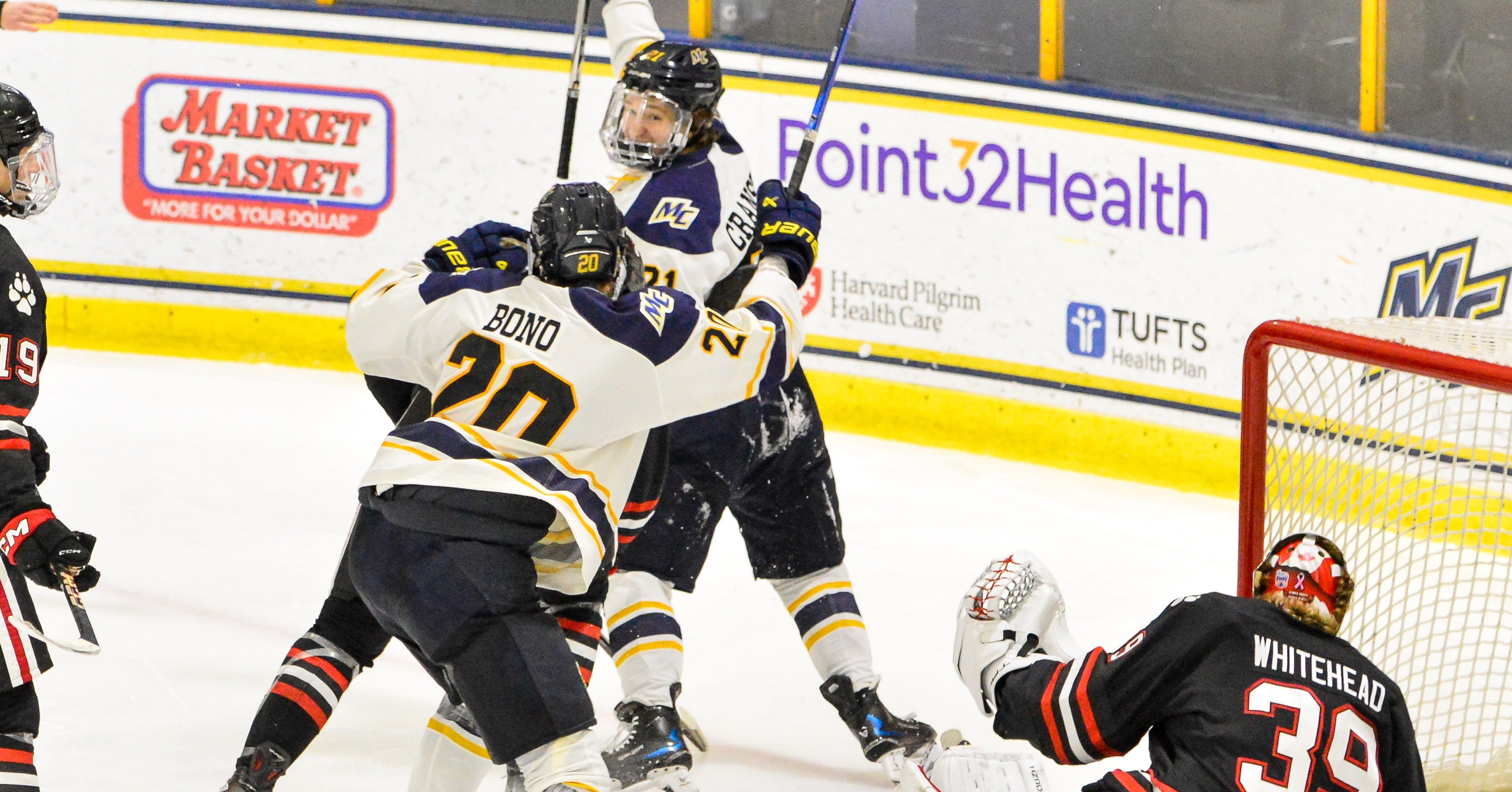 Merrimack closes the first half with a win over Northeastern