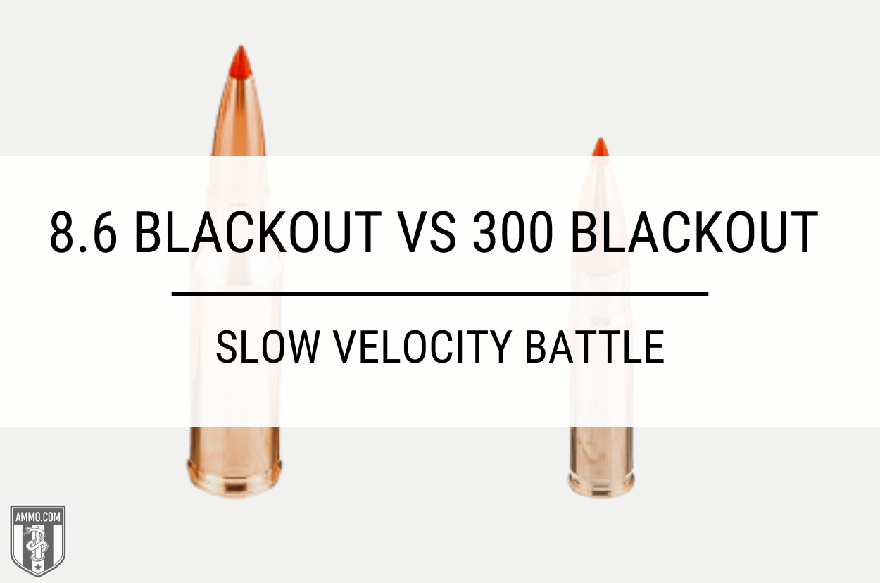 8.6 Blackout vs. 300 Blackout: Slow Velocity Battle