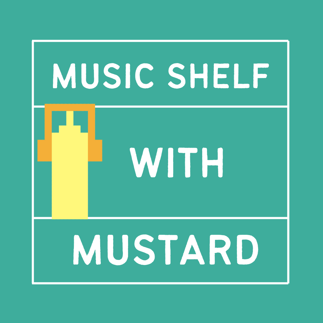 Music Shelf with Mustard logo