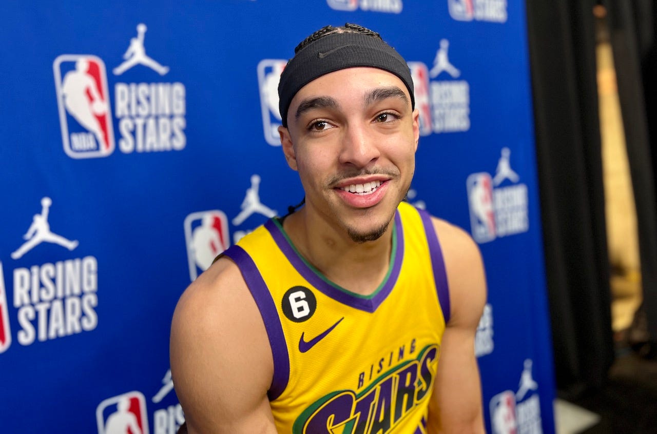 Pacers rookies Mathurin and Nembhard relish All-Star experience in Rising  Stars win