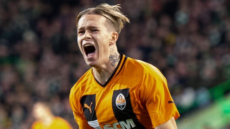 Mykhailo Mudryk: Chelsea considering bid for Shakhtar Donetsk winger amid  Arsenal interest | Transfer Centre News | Sky Sports
