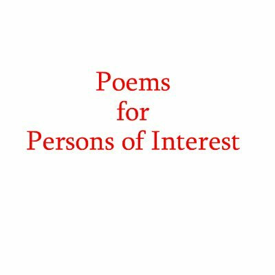 Poems for Persons of Interest logo