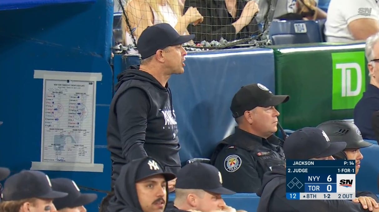 Blue Jays SP Alek Manoah Hits Aaron Judge, Nearly Incites Brawl - Sports  Illustrated