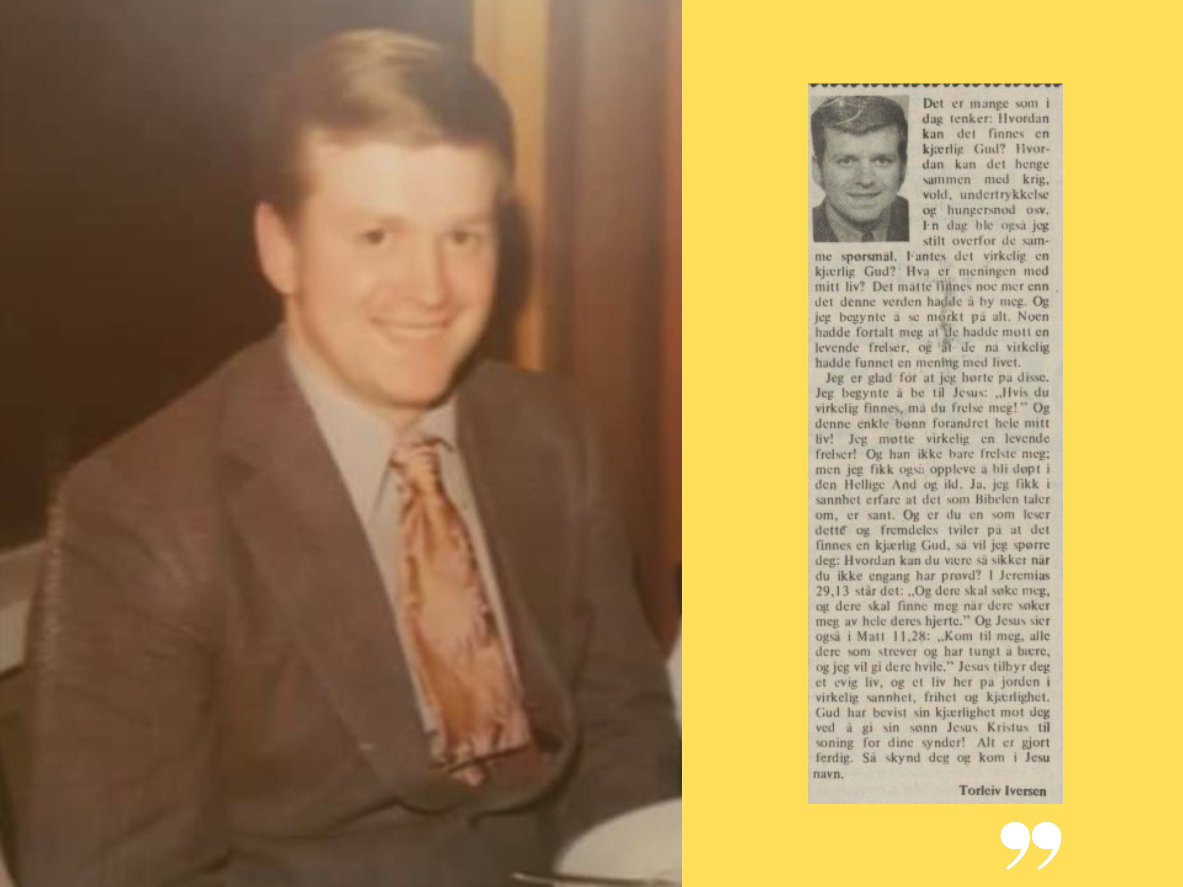 The Gospel as shared in 1972