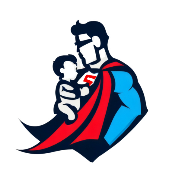 Be A Super Dad logo