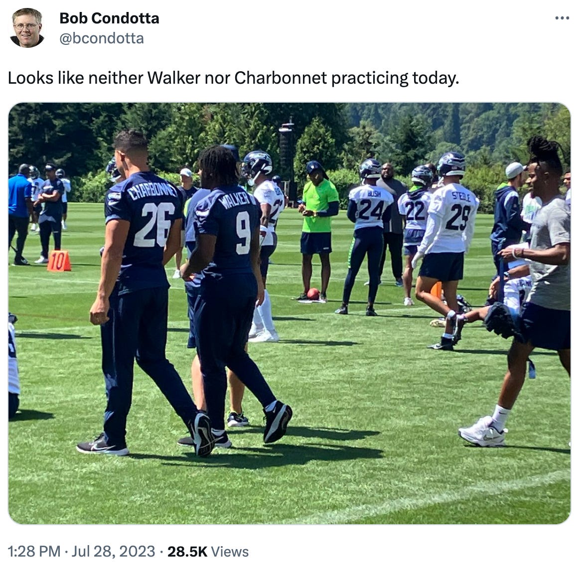 Seattle Seahawks opening up nine training camp practices to fans 