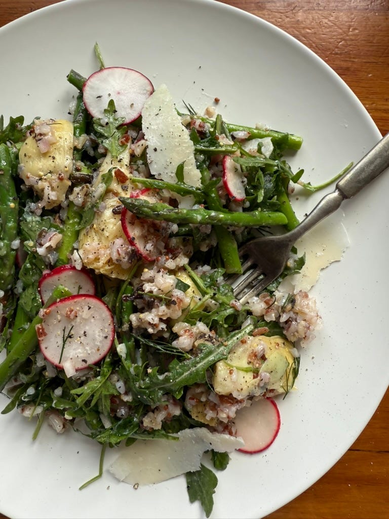 A Grain Salad That's Mostly Salad