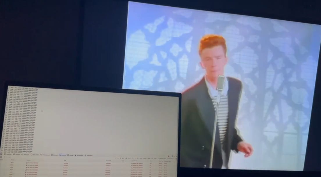 Standards Compliant Rickrolling