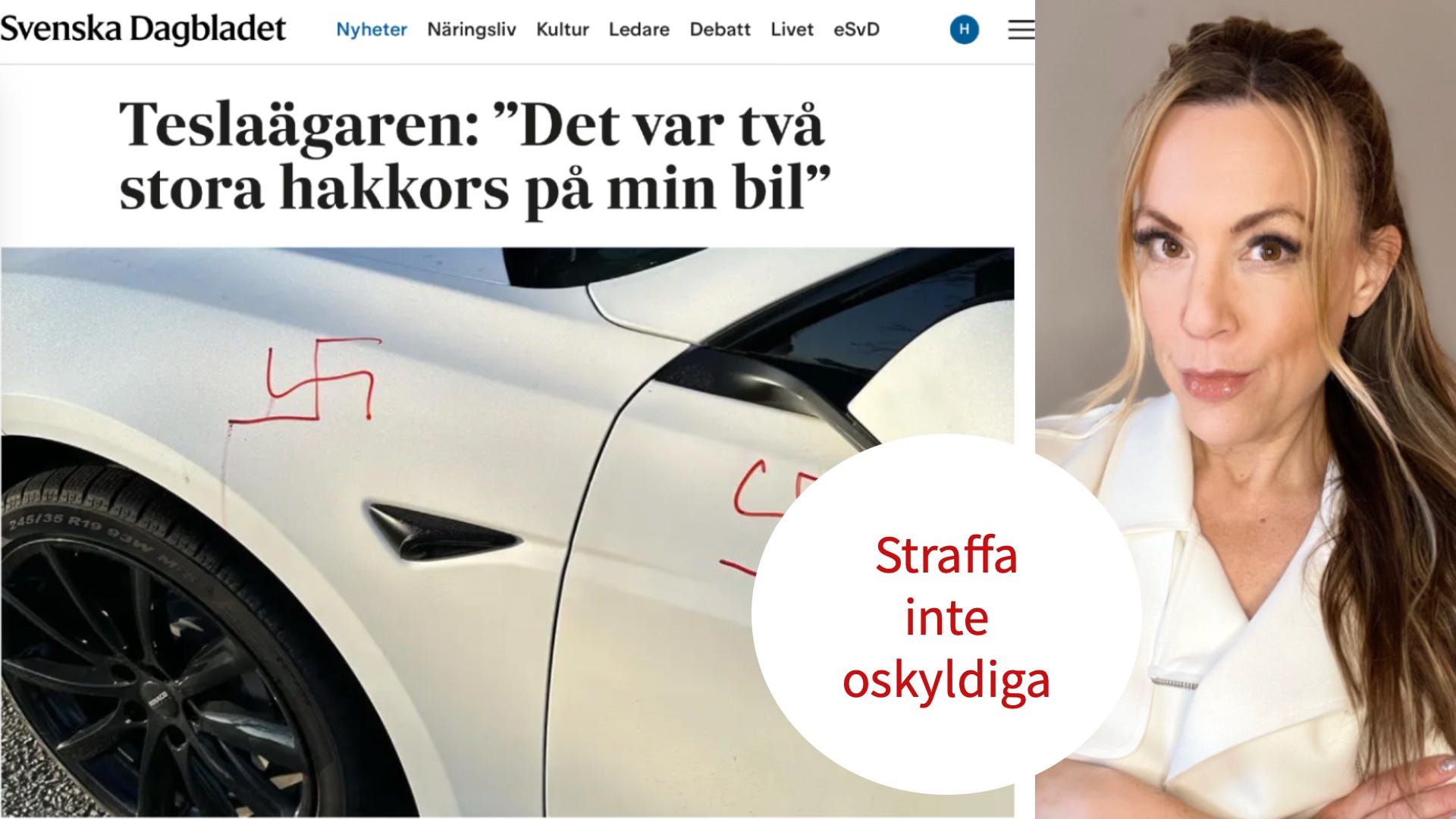 Hakkors på Tesla och Greiders bojkott är pöbelfasoner